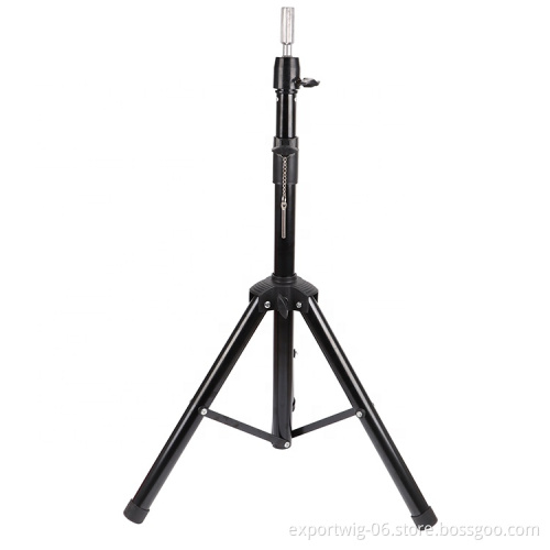 Tripod Stand Metal Adjustable Wig Stand Cosmetology Hairdressing Training Mannequin Head Stand Tripod For Canvas Head